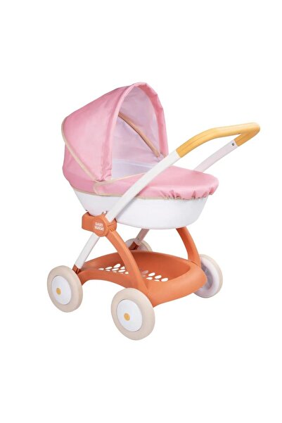 Smoby Baby Nurse Chulli Pop Oyuncak Bebek Arabası Pusetli ve Başlıklı, Pembe ...