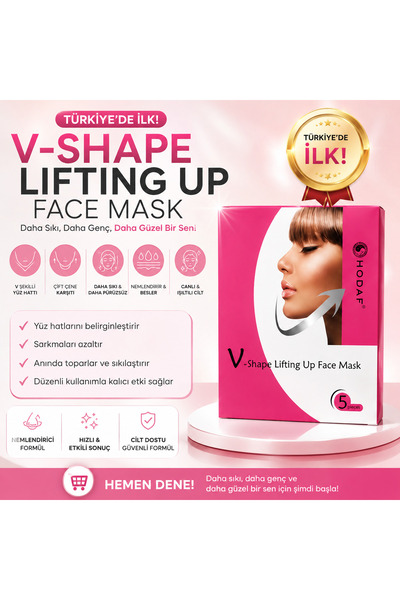 Celune V Shape Çene gıdı ve Yüz Sıkılaştırıcı Bant
