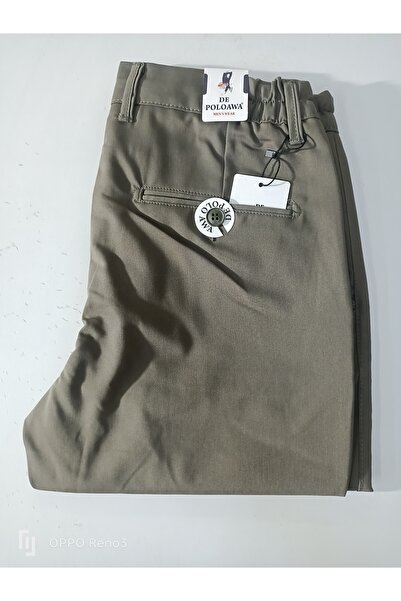 GLCGiyim Elastic Waist Anti-Wrinkle Jagger Pants