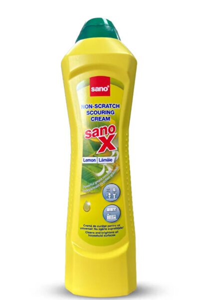 Sano X Cremă de curățare universală cu lămâie 1kg Curățător pentru multiple s...