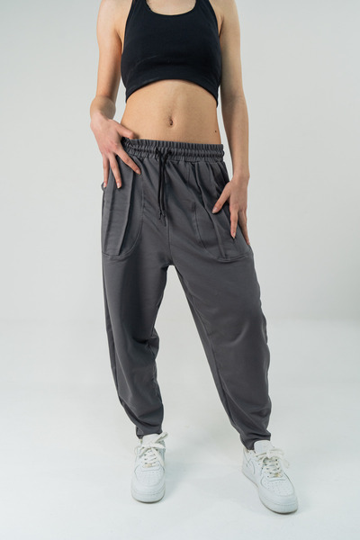 Gerusta Women's Street Style Pilei Jogger Pants Shalwar Trousers