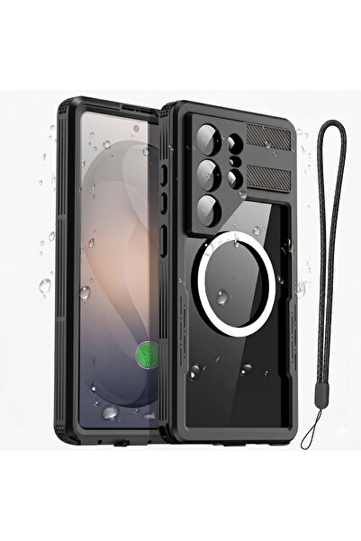 m.tk moveteck Galaxy S26 Ultra Kılıf Su Geçirmez 360 Tam Darbe Korumalı Magsa...