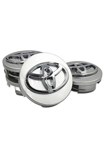 Toyota Капачки за джанти, съвместими с алуминиеви джанти, 62 мм, комплект от ...