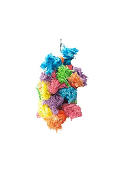 Seven Bird S Colorful Cotton Ropes Bird Toy