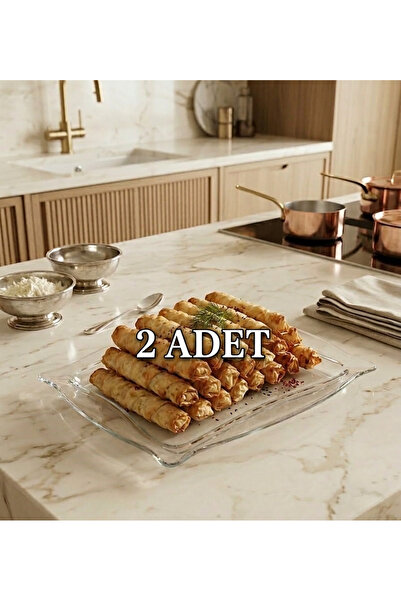 Paşabahçe 2 Adet Sunum & Servis Tabak & Tepsi