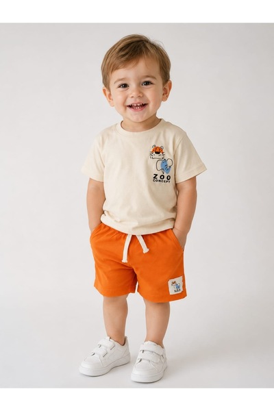 Honey Kids Erkek çocuk yazlık alt üst takım