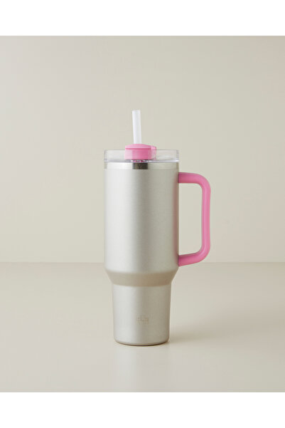 English Home Good Mood New Etna Çelik Termos 900 ml Rose Pembe