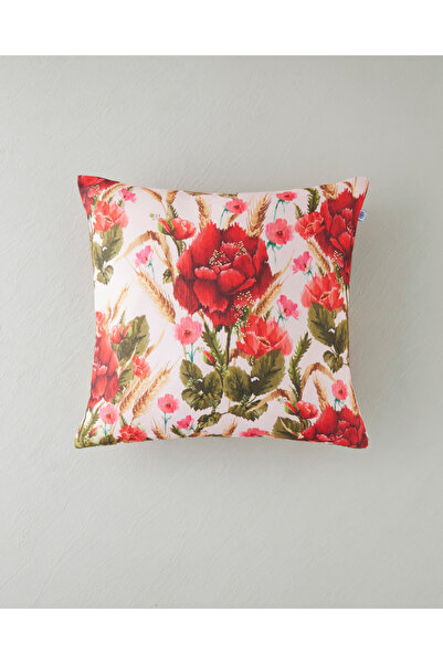 English Home Brittle Rose Dolgulu Kırlent 45x45 cm Multicolor