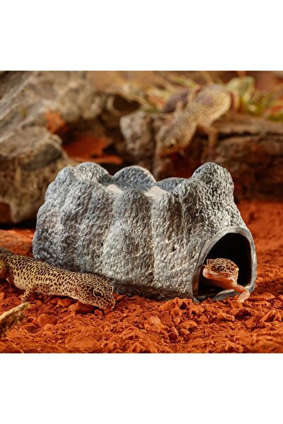 Exo Terra Wet Rock Ceramic Cave Sürüngen Mağarası Large 11x11x20 Cm