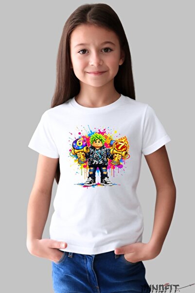 GILDAN Tricou Roblox Kendama Model Energie Colorata