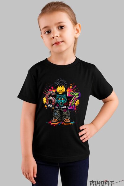 GILDAN Tricou Roblox Six Seven Model Valuri Electrice