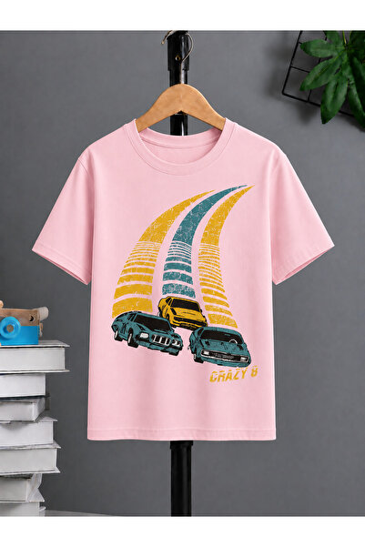 VODEXA Μπλουζάκι Unisex Oversize 3 RACE CARS με στάμπα, 100% βαμβακερό, άνετη...