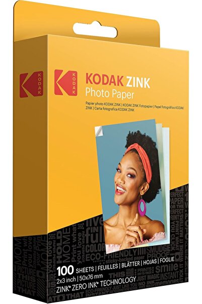 Kodak Premium Zink Photo Paper 5.1 x 7.6 cm compatible with Printomatic, Smile,
