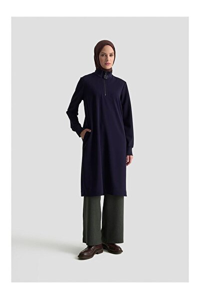 LC Waikiki Nevavm Farkıyla Tunik Ort412 Navy Blue