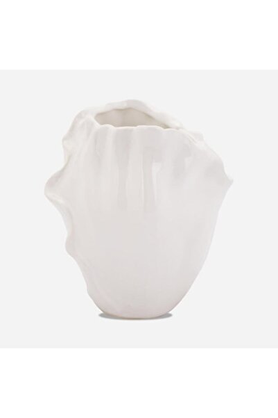 Goliat vază ceramică, formă de petală, 12.5x11.5cm, multicoloră
