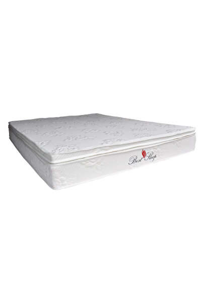 BEST SLEEP Saltea Feeling, 90x200x26cm, cu arcuri individuale si latex, Hipoa...