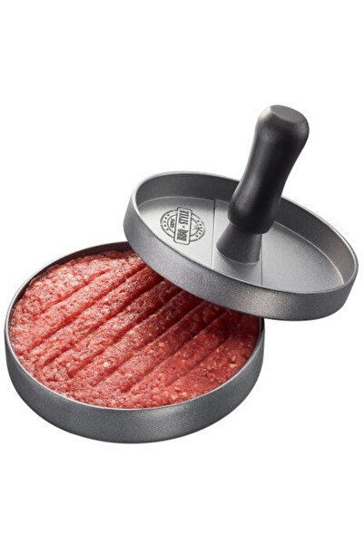GEFU Presă pentru burgeri BBQ Negru, Gri, Aluminiu, Plastic