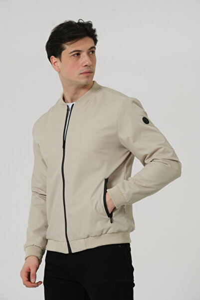 PIQUE Men's Coat Ribana Detailed Men's Coat