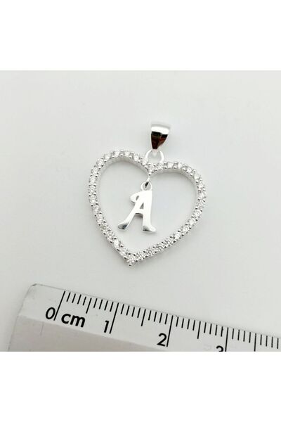 AK JEWELS 925 PURE SILVER NAME PENDANT WITH ZIRCON