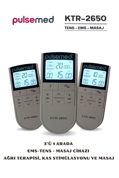 nisamed Entegre Elektronik Terapi Cihazı Tens + Ems + Masaj ( Şarj Edilebilir )