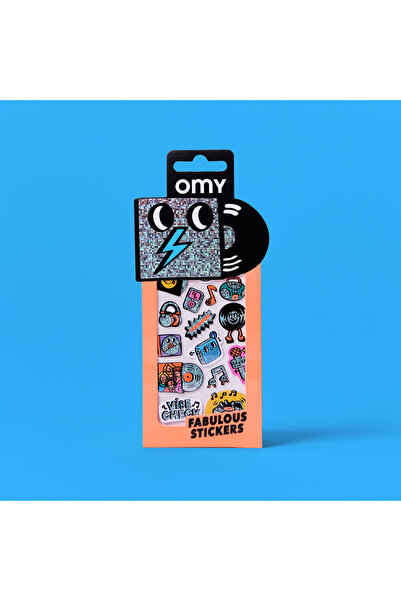 OMY Fabulous Vinil Çıkartmalar - Music