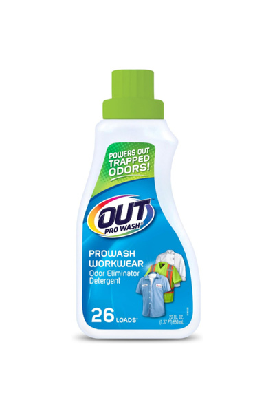 OUT ProWash Workwear Odor Eliminator Liquid Laundry Detergent 650ml