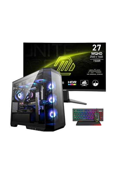 VENGEANCE GAMING SERIES BY PRAXI Vengeance Complete 2K Gaming Bundle-V2 MSI E...