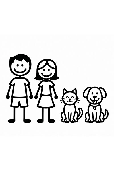 UAStudio Crazy Family Sticker 20*10 Compatible with Cars, Motorcycles, and Mo...