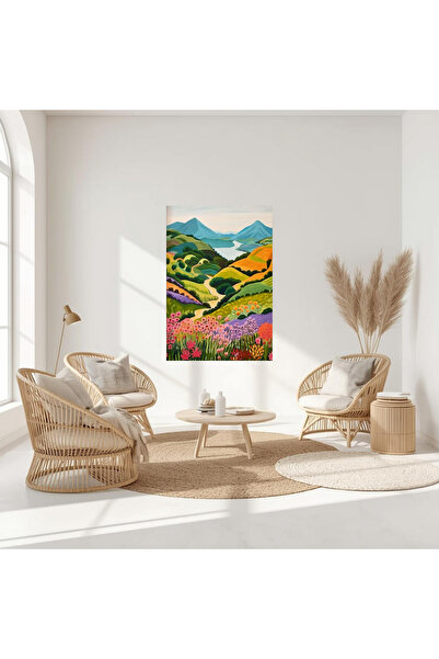 Handmade Tablou decorativ canvas 45x35cm