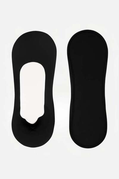 BONY SOCKS Kadın Görünmez Babet Çorap Siyah