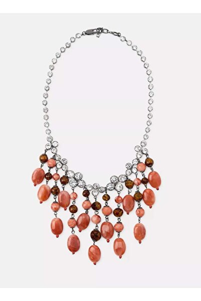 Venus Design Stone Beaded Necklace