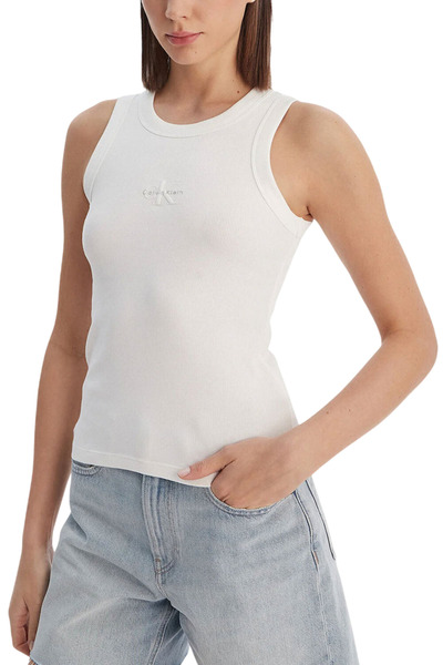 Calvin Klein Γυναικείο Tank Top Λευκό LV047E200G-YAF