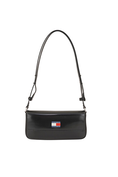 Tommy Hilfiger Γυναικεία Τσάντα Μαύρη Tommy Jeans AW0AW18080-BDS