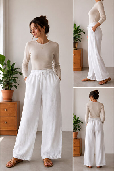 MARIQUITA KETEN PANTOLON