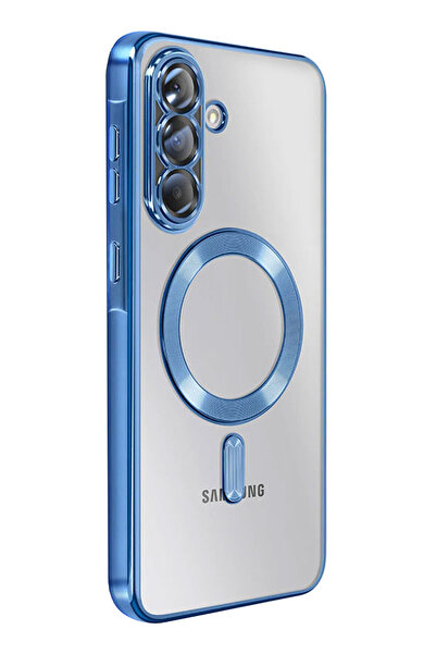 VERTEK Luxury MagSafe Type Case, Camera Protection, for Galaxy A37, Blue