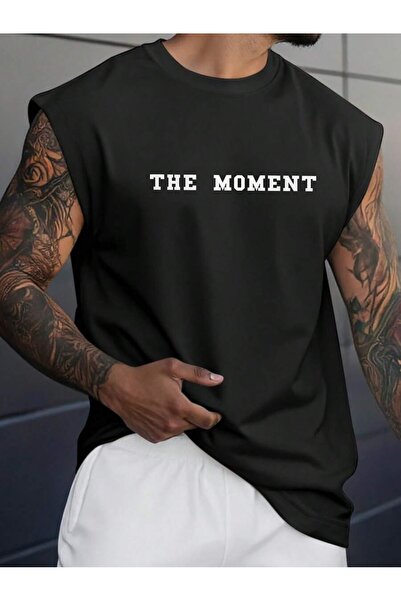 Joetsu Men's oversized crew neck sleeveless t-shirt - longline