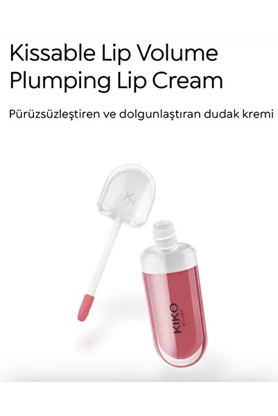 Kiko Kissable Lip Volume Plumping Lip Cream - 03 Bloomberry