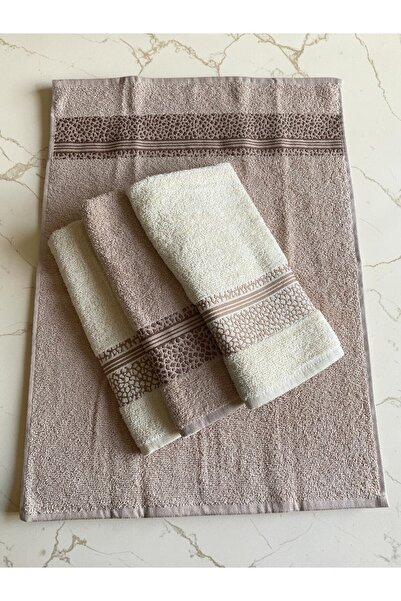 SAVESSA Leopard Series Cream/Camel Color 40X55 cm Kitchen-Elite-Guest-Gift-Tr...