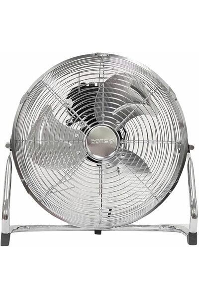 DOTS Floor fan with 3 aluminum blades, 3 controllable speeds, 110 watts from ...