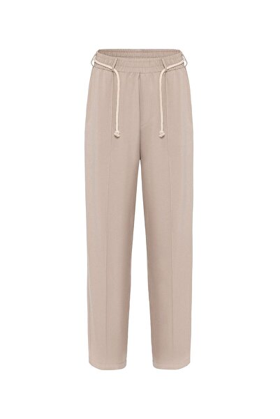 S13 Store Pantaloni largi din lyocell cu detaliu curea