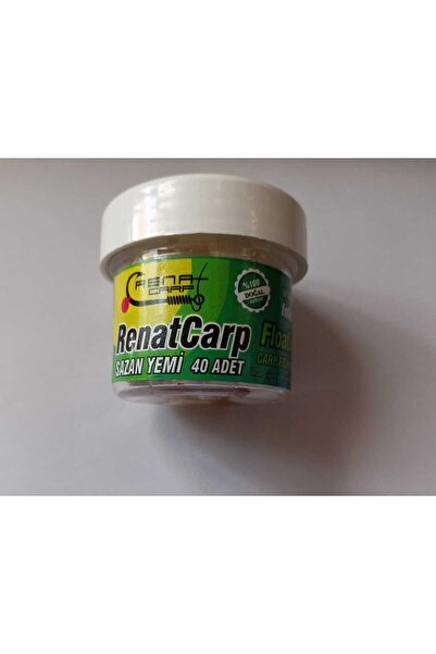 RENAT CARP Extra Yumuşak Sazan Yemi 10mm - 40 Adet/Beyaz Renk