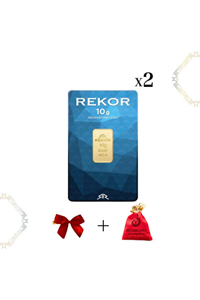 Victoria 2 Adet 10 gr 24 Ayar Altın REKOR
