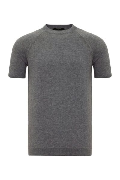 S13 Store Bisiklet Yaka Triko T-Shirt