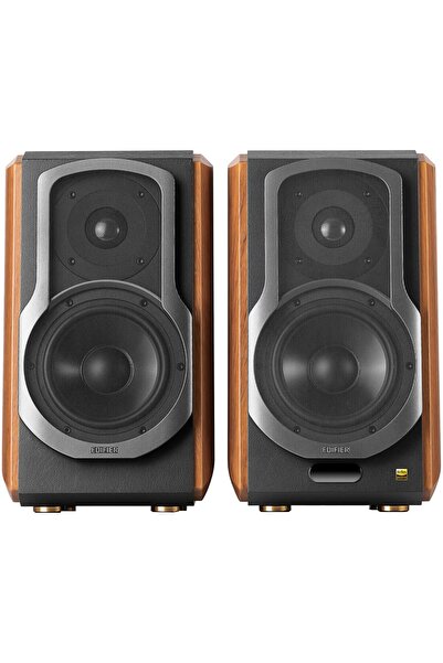 Edifier Boxe 2.0 S1000MKII, 120W, Bluetooth, Telecomandă, Maro
