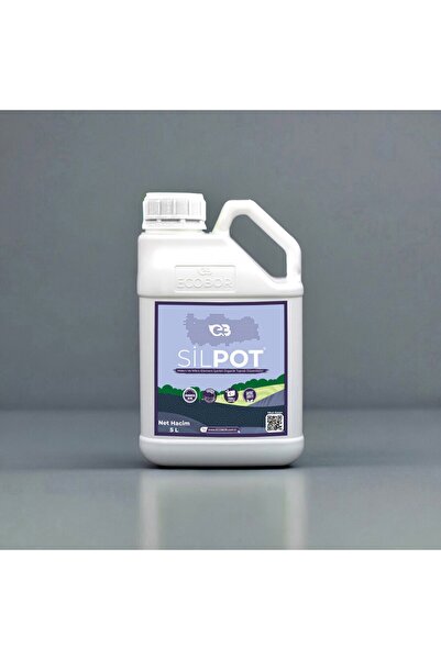 ECOBOR Silpot – Silisyum ve Potasyum İçerikli Organik Toprak Düzenleyici 5 lt