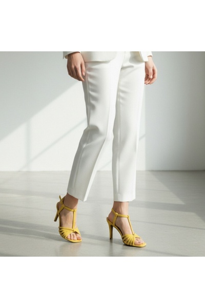 OEM Elegant heeled Sandals for women, lightweight and breathable summer Sanda...