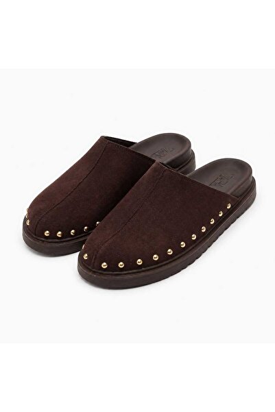 YGT Premium Sabo Closed Front Rivet Detailled Summer Slippers