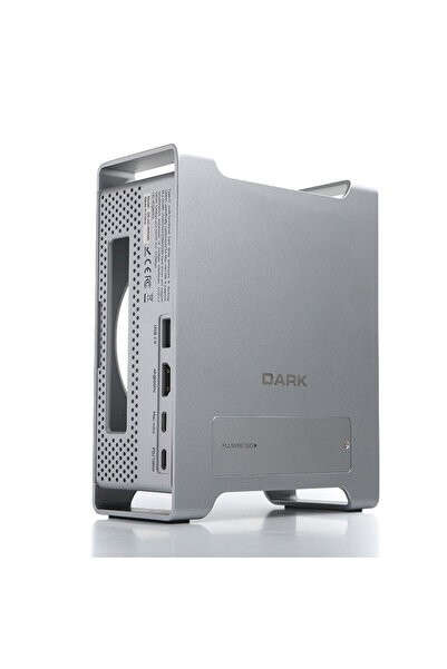 Dark D90 9in1 Mac Mini M4 Dock, 8TB NVMe, 4K60 HDMI, 100W PD SSD Kutusu DK AC...