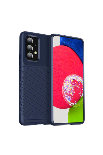 Hurtel Husă blindată flexibilă THUNDER pentru Samsung Galaxy A53 5G, albastră
