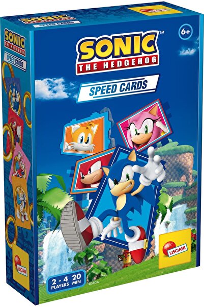 Lisciani Sonic card game 99269